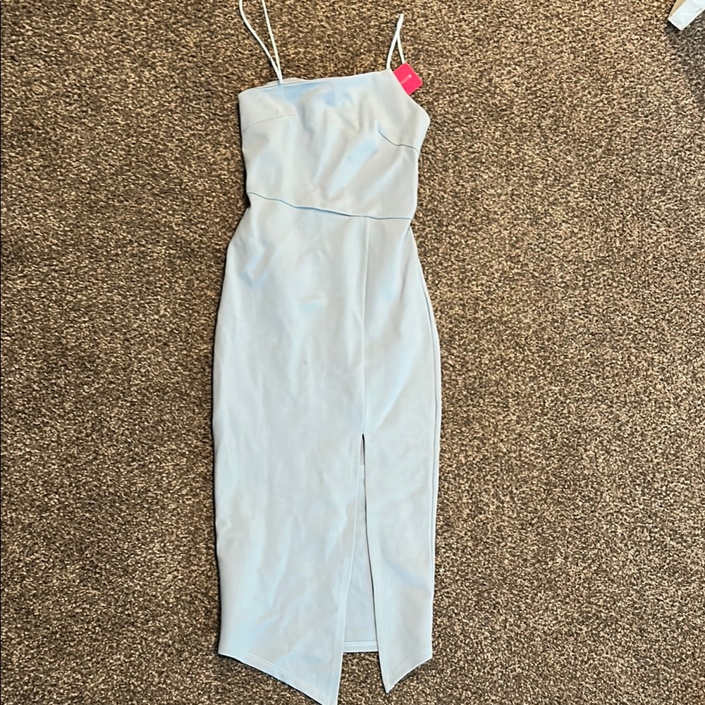 Blue beginning boutique Women’s Midi dress
